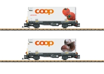 LGB 45888 - G - 2-tlg. Set Containertragwagen coop, Ep. VI